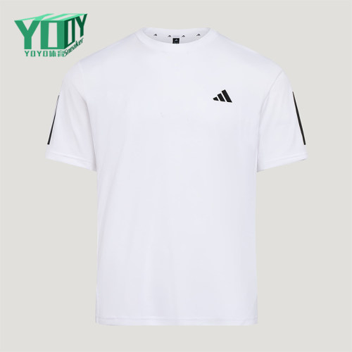 Adidas/阿迪达斯正品夏季男士运动健身圆领经典针织短袖T恤KU8727