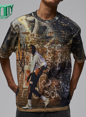 Nike/耐克正品Air Jordan 85男士透气复古潮流短袖T恤HQ9007-045