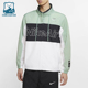 耐克正品 春秋男士 轻盈 Nike 连帽梭织拼接休闲运动夹克CJ4857 352