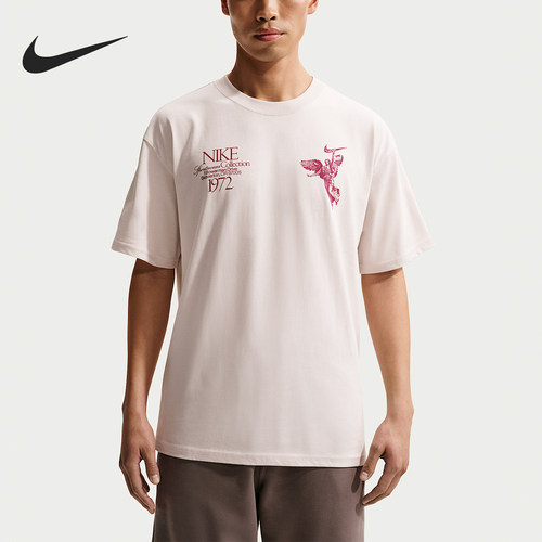 Nike/耐克正品夏季男士舒适耐磨宽松针织短袖T恤HV0168-104