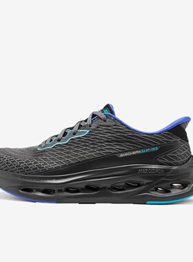 Skechers斯凯奇正品MEN'S GO男款低帮休闲运动跑步鞋220425-BKBL