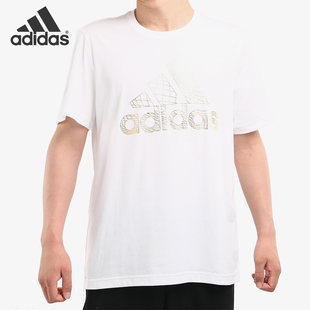 T恤 男子圆领休闲运动针织短袖 ED7260 阿迪达斯正品 Adidas