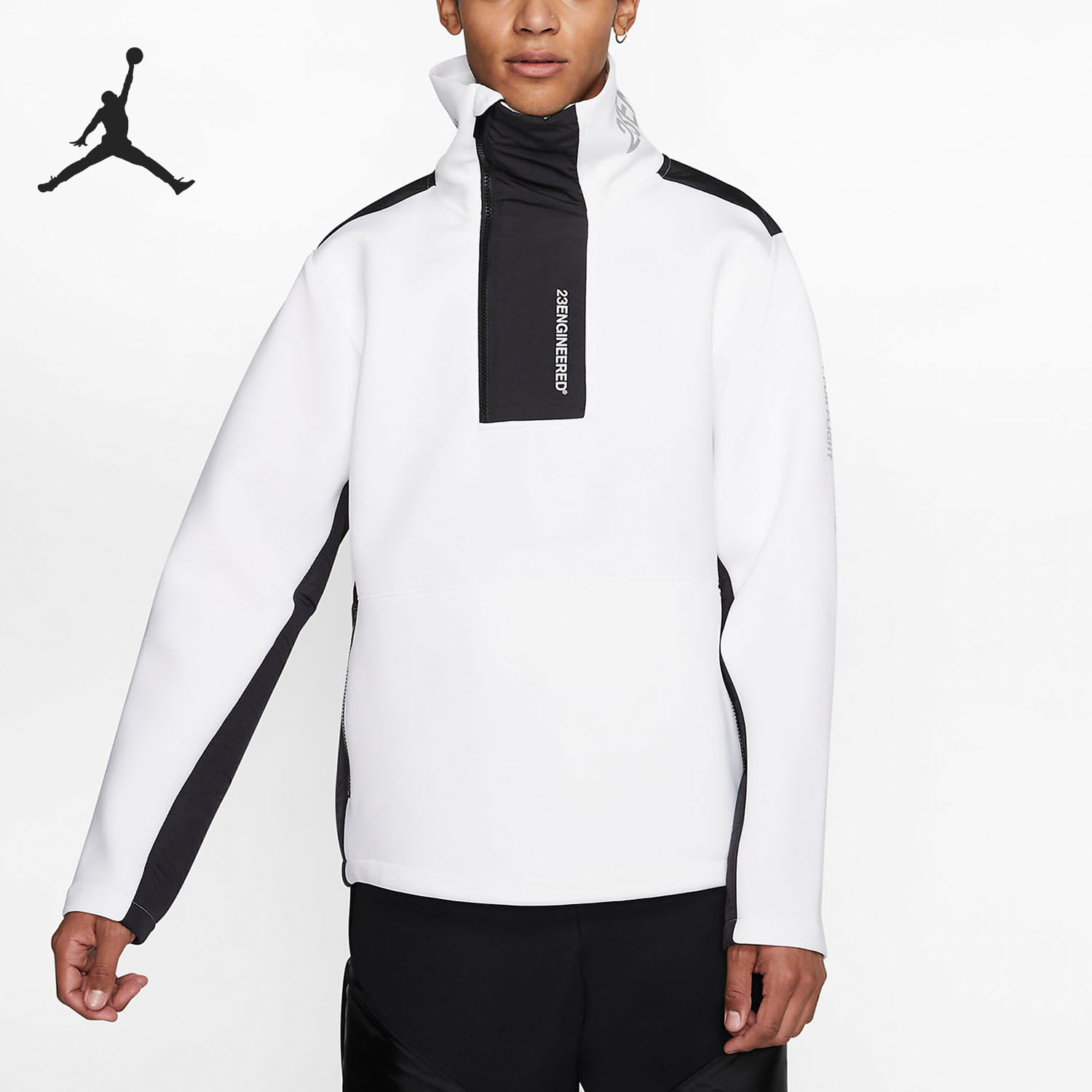 Nike/耐克正品JORDAN 23 ENGINEERED 男子高领套头衫卫衣 BQ5738
