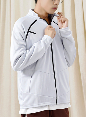 New Balance/NB正品新款男士立领户外运动夹克外套AMJ23090-LAN