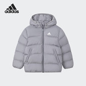 小童运动休闲保暖连帽棉服IP5655 秋冬款 Adidas 阿迪达斯正品