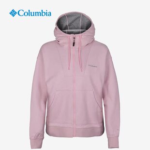 Columbia哥伦比亚正品女子户外热能保暖连帽休闲开衫卫衣PL1062