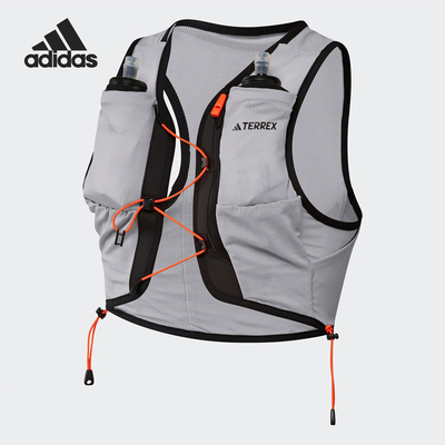 Adidas/阿迪达斯正品TEREXTEREX新款灰黑越野跑背心包IW0938