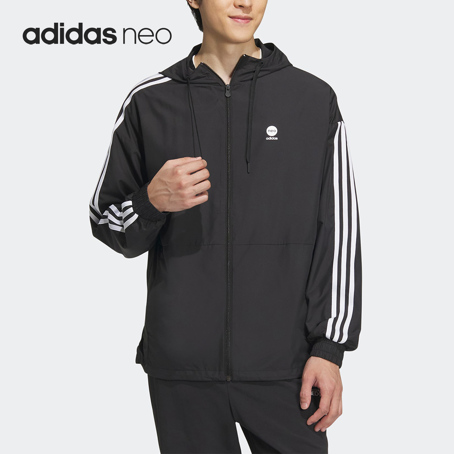 阿迪达斯男女运动夹克