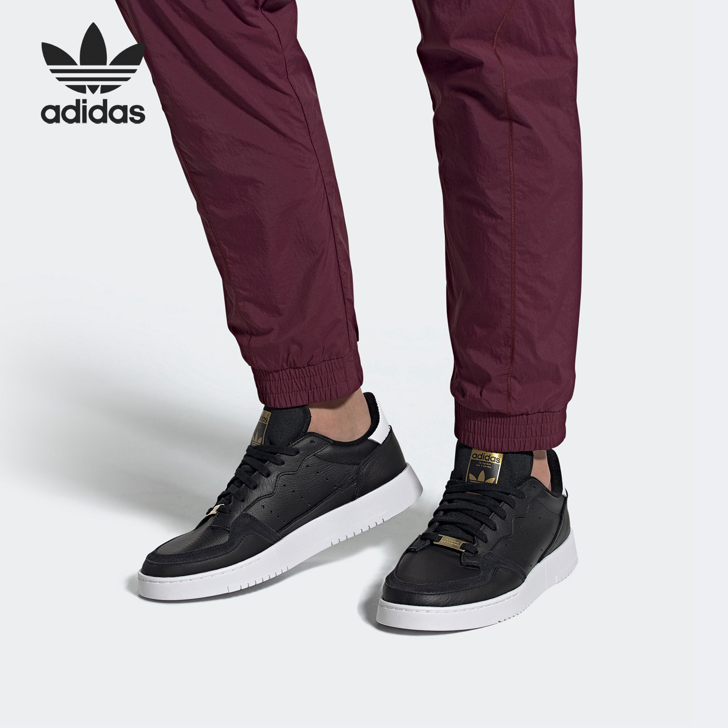 Adidas/阿迪达斯正品三叶草男女同款经典运动休闲板鞋EH1690