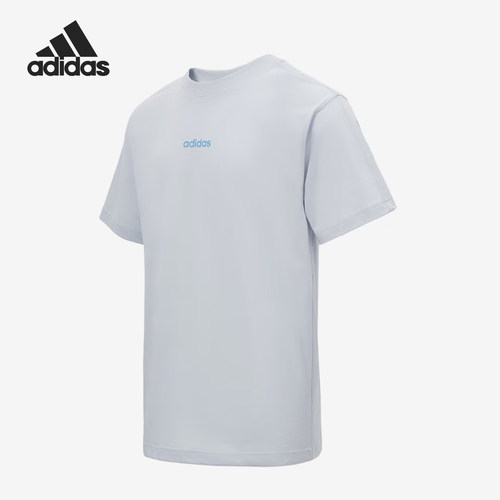 Adidas/阿迪达斯正品当季新款男士圆领宽松简约短袖T恤JC7905