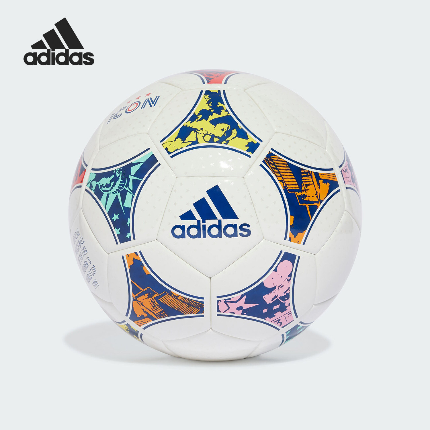 Adidas/阿迪达斯正品WWC ICON PRO 男女同款比赛用足球IW5503