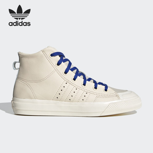 Adidas/阿迪达斯正品三叶草男士运动高帮轻便休闲鞋FX8010