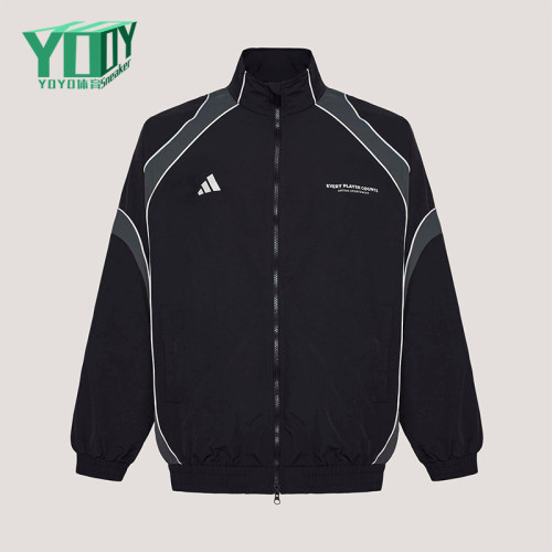Adidas/阿迪达斯正品BL WOV JKT男士拉链日常休闲宽松外套IB6980