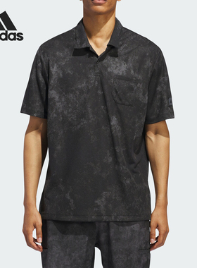 Adidas/阿迪达斯正品春季男士高尔夫运动短袖POLO衫IT8323