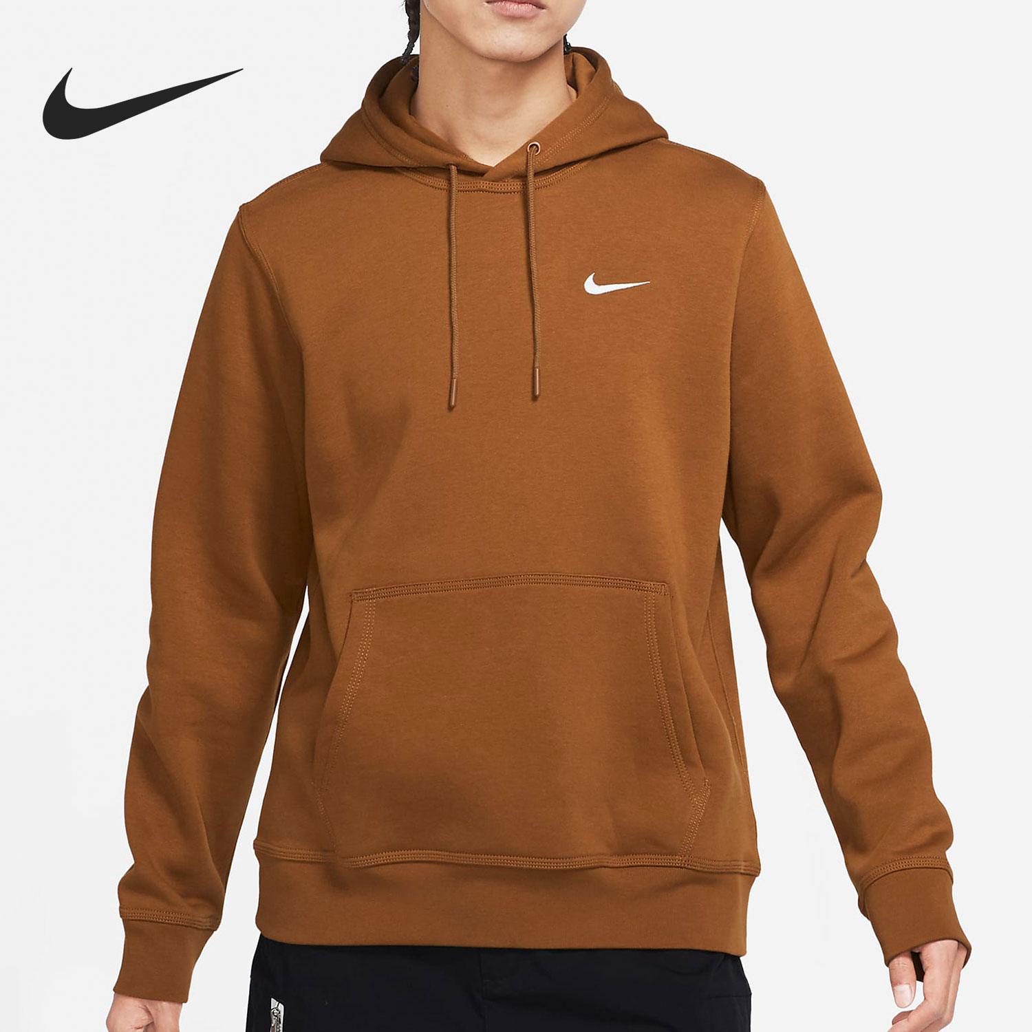 Nike/耐克正品男子春秋加绒运动卫衣套头连帽衫 916271-290
