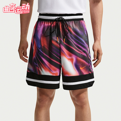 Nike/耐克正品夏季男士休闲时尚印花系带透气运动短裤IR6283-100