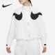 耐克Sportswear Swoosh 女子拒水宽松夹克外套 Nike DD5585 100