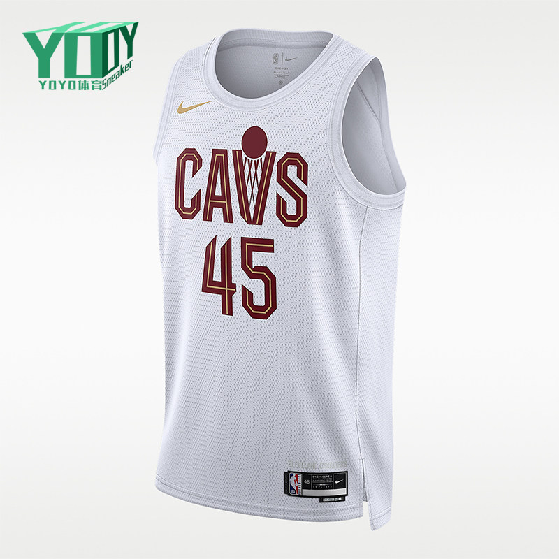 Nike/耐克正品NBASwingman新款男白酒红色经典休闲球衣DN2073-108