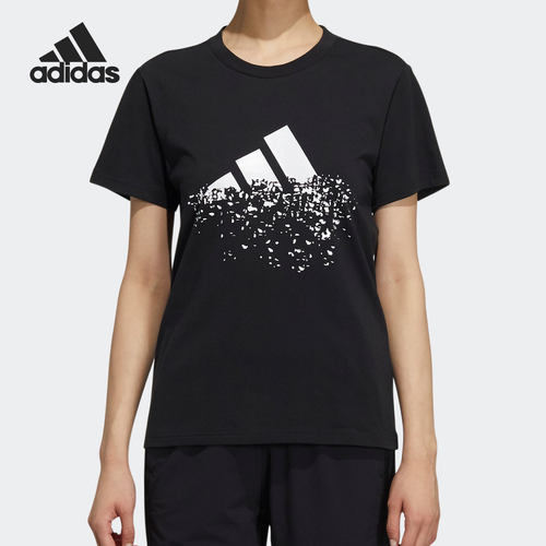 Adidas/阿迪达斯正品STR TEE GFX 夏季女子休闲运动短袖T恤GP0599