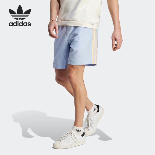 Adidas/阿迪达斯正品三叶草男子舒适透气运动休闲短裤 IT8186