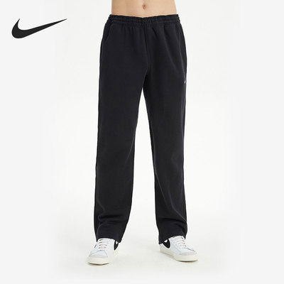 Nike/耐克正品男子直筒加绒时尚针织休闲运动长裤 916274-010