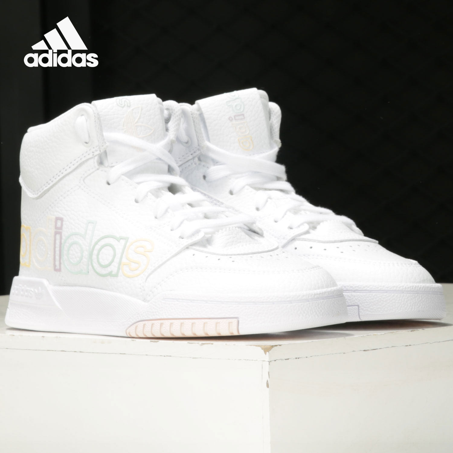 Adidas/阿迪达斯正品三叶草 DROP STEP XL女子经典运动鞋 FV4878
