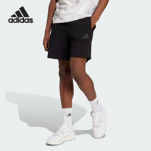 Adidas/阿迪达斯正品新款男士舒适透气运动健身短裤IX1247