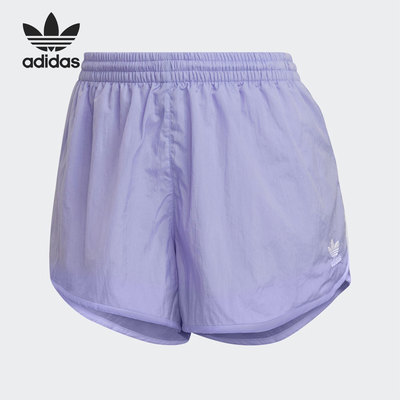 Adidas/阿迪达斯正品三叶草夏季女子复古跑步运动短裤 GN6766