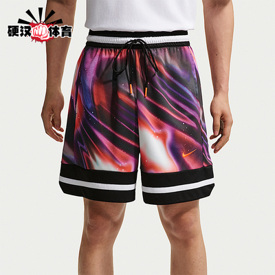 Nike/耐克正品夏季男士休闲时尚印花系带透气运动短裤IR6283-100