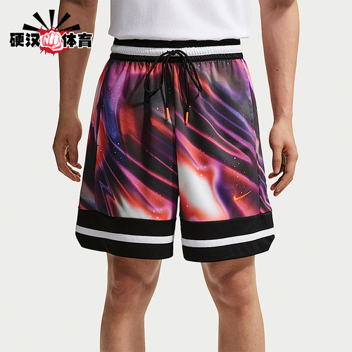 Nike/耐克正品夏季男士休闲时尚印花系带透气运动短裤IR6283-100