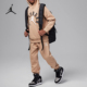 耐克正品 JORDAN小童连帽卫衣束脚长裤 套装 Nike FZ1779 200