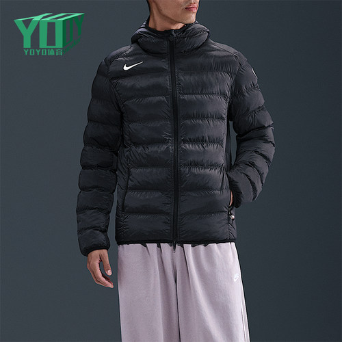 Nike/耐克正品Total90新款男黑米白色休闲经典夹克外套HV3508-010