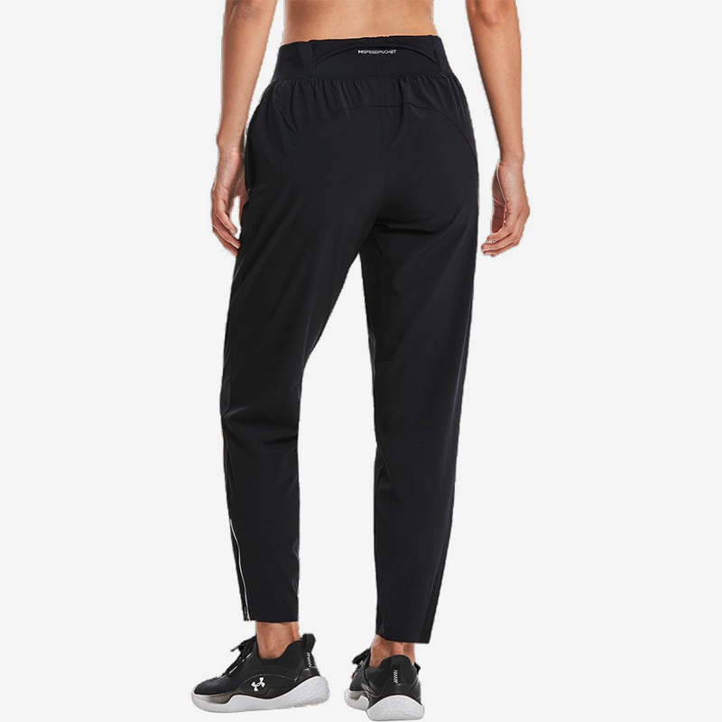 UA/安德玛正品2025新款女士运动训练健身弹性梭织长裤1377042-001