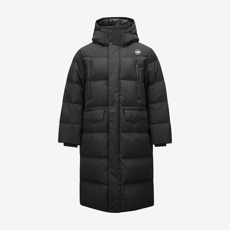 Skechers/斯凯奇正品冬季新款男女长款防泼水保暖梭织羽绒服