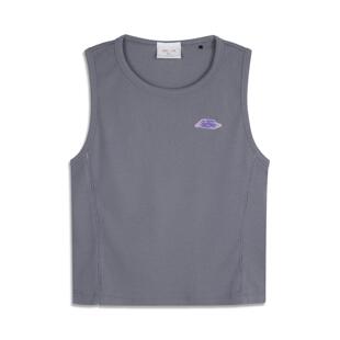 李宁正品 背心AVSV132 X英雄联盟联名系列女子舒适简约透气运动无袖