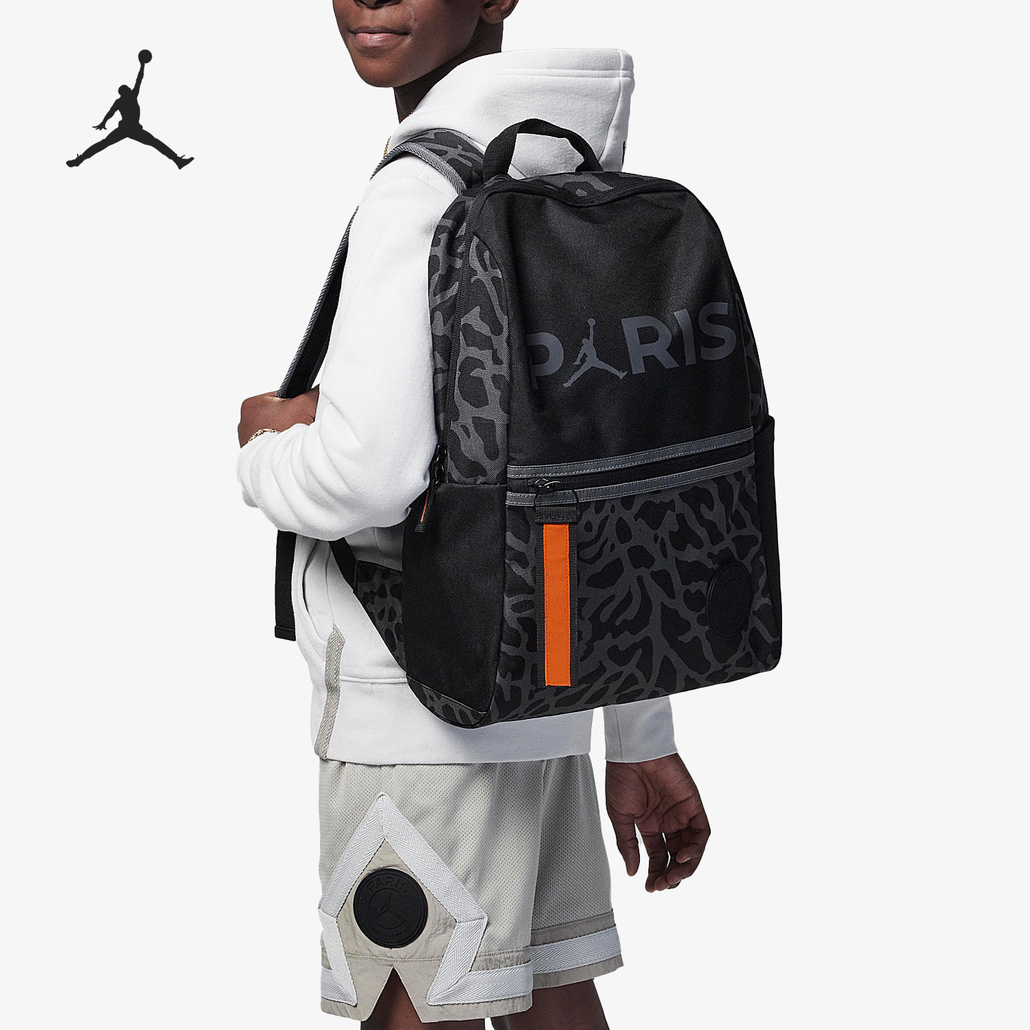Nike/耐克正品JORDAN儿童时尚经典运动双肩背包FV2496-010