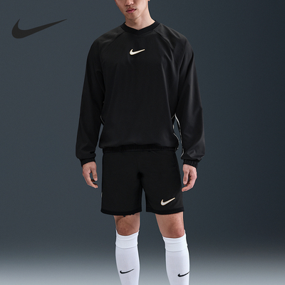 Nike/耐克正品Dri-FIT男士足球透气网眼拼接上衣HJ4238-010