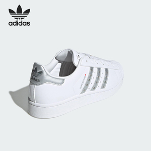 Adidas/阿迪达斯正品三叶草女士经典透气休闲运动板鞋JR4505