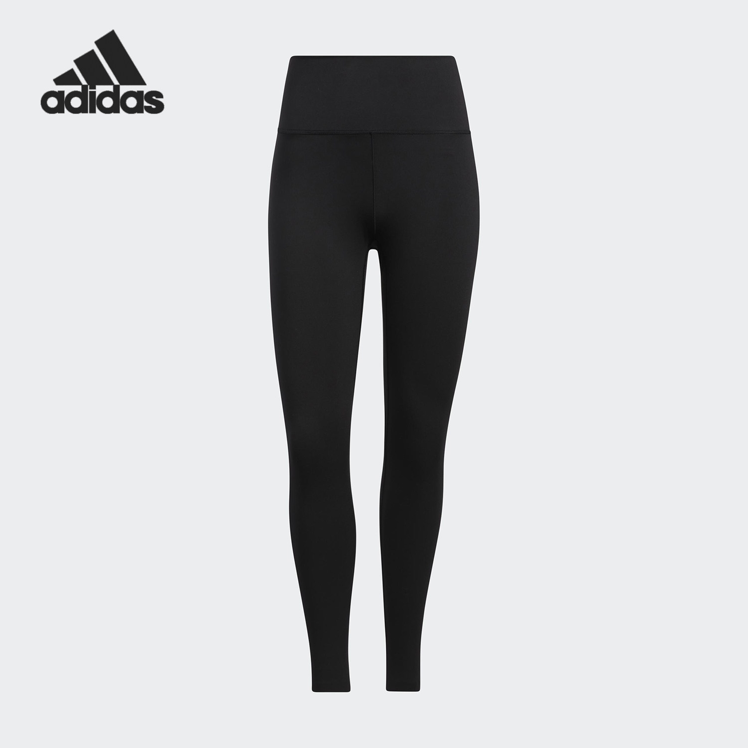 Adidas/阿迪达斯正品新款女黑色瑜伽高弹贴合经典紧身裤HF4183