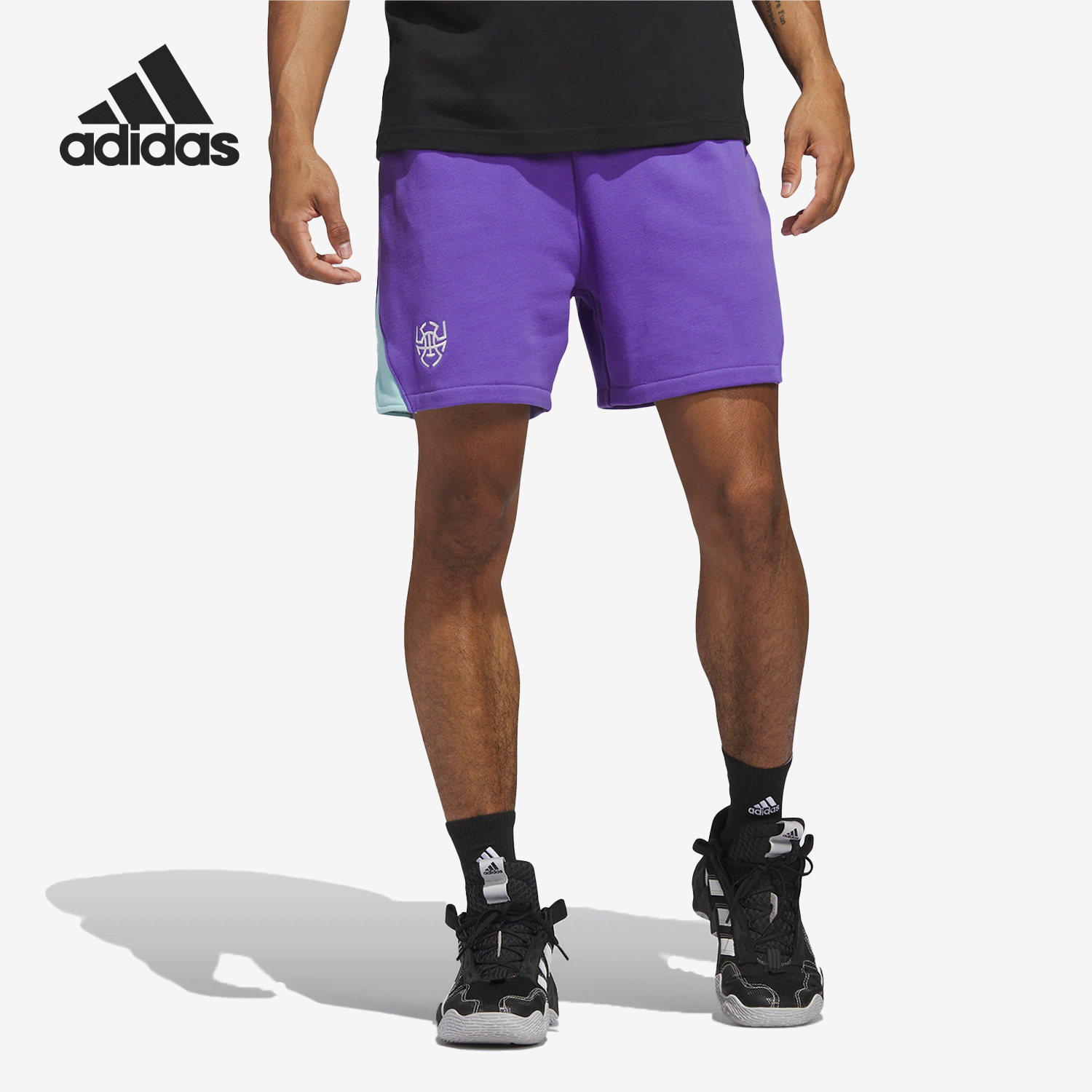 Adidas/阿迪达斯正品米切尔篮球男子宽松针织运动短裤IB9394,运动服/休闲服装,运动中长裤／短裤,淘宝优惠券,粉丝福利购,淘宝优惠卷