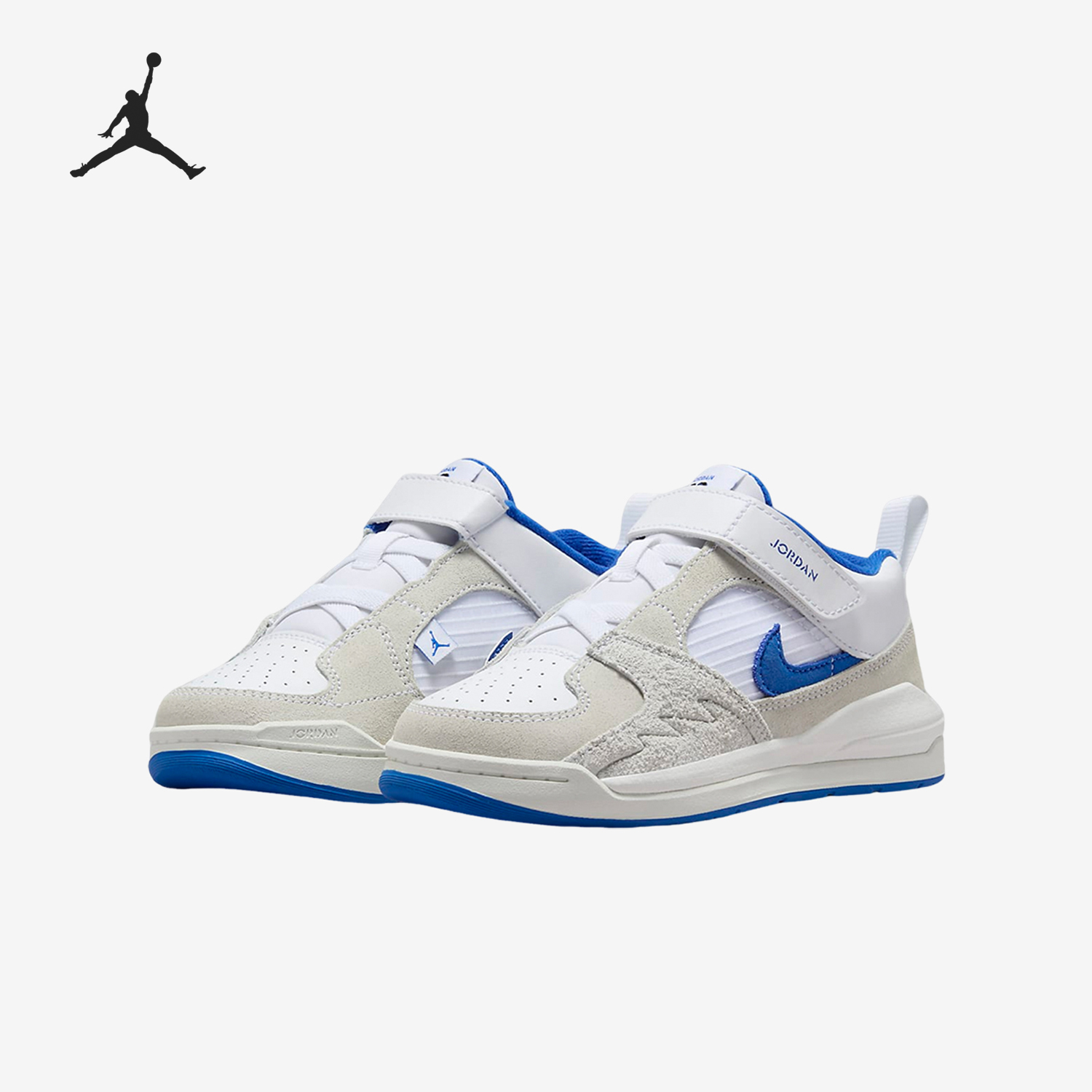 Nike/耐克正品Jordan Stadium 90小童低帮耐磨篮球鞋DX4398-104
