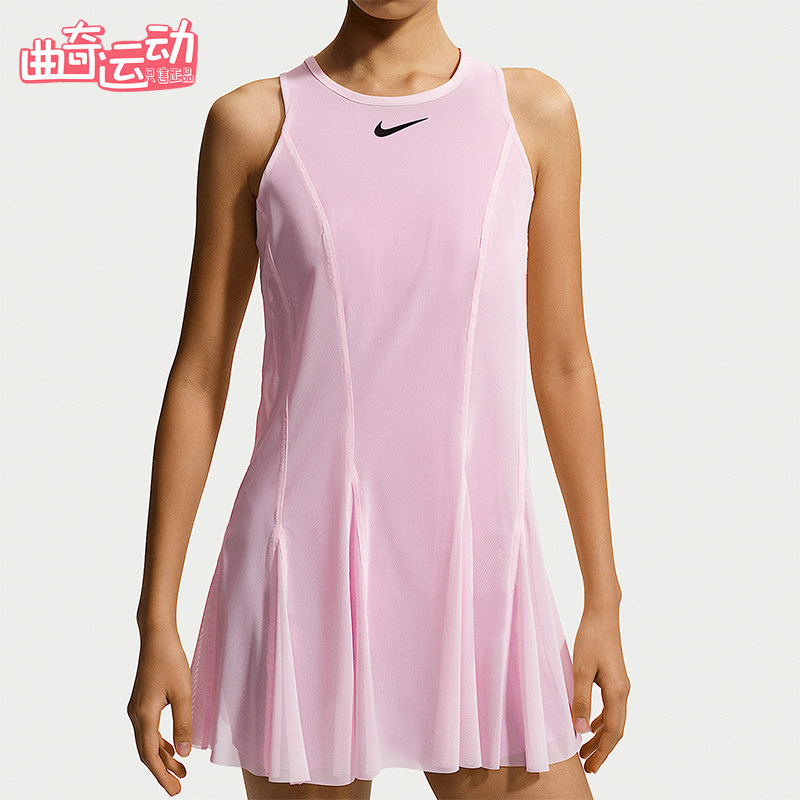 Nike/耐克正品Court Slam女子时尚透气经典运动连衣裙IV5702-663
