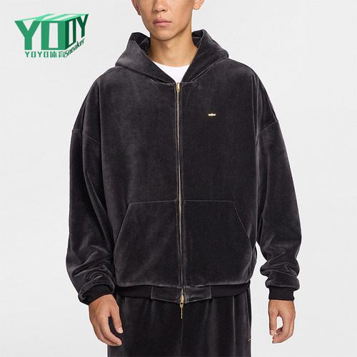 Nike/耐克正品LeBron男士运动连帽宽松刺绣篮球外套IM0636-010