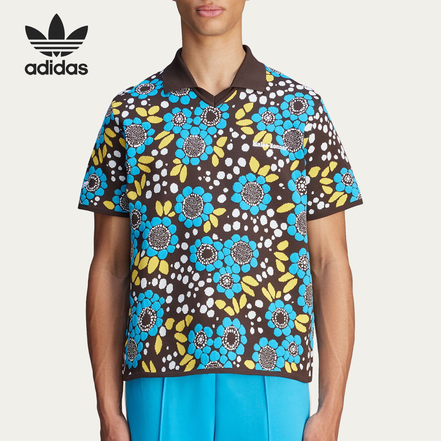 Adidas/阿迪达斯正品三叶草男女同款翻领短袖POLO衫JJ2931