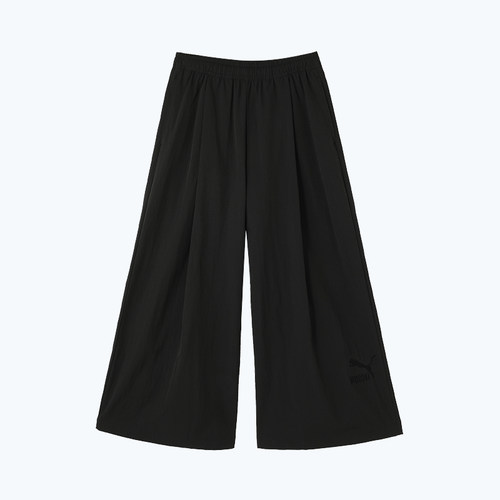 彪马女士宽松休闲运动透气长裤