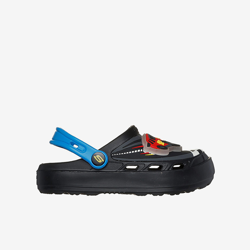 Skechers/斯凯奇正品秋季新款男童时尚休闲一脚蹬防滑洞洞鞋