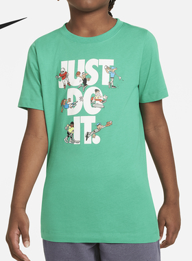 Nike/耐克正品Sportswear 大童经典休闲短袖T恤FN9667-324