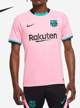 Nike/耐克正品Dri-FIT男子圆领球迷版足球球衣短袖T恤CK7819