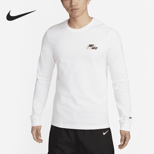 2023年男子透气印花休闲圆领长袖 Nike 耐克 正品 100 T恤DZ2696