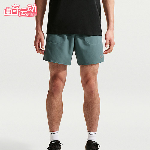 Nike/耐克正品Stride Dri-FIT 男士经典二合一跑步短裤IF2037-382